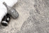 2' X 4' Gray Distressed Medallion Area Rug